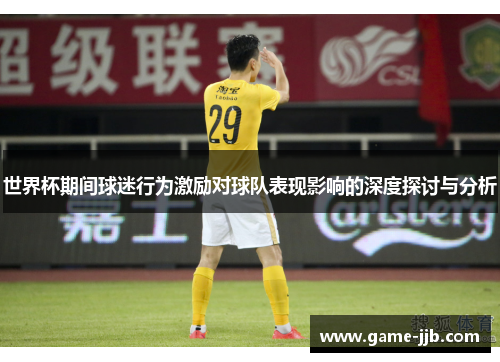 世界杯期间球迷行为激励对球队表现影响的深度探讨与分析